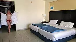 Fucked Beautiful Neighbor On Vacation