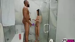 teen ameena green takes monster cock in missionary and doggystyle from black amateurs