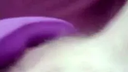 cute teen plays with toys alone