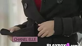 suggestive-neutral perverted blonde milf with big tits in photo session