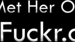 young brunette gets fucked in kitchen, cumshot everywhere