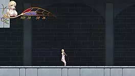 the character wins by bug in the game