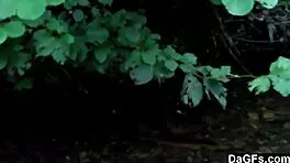 Girlfriend Teases Boyfriend in Skirt and Bikini Video