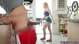 Watch this teen girl riding a guy while they fight for affection in a wild threesome