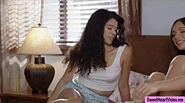 Petite 18+ Ladies Explore Each Other’s Bodies for Intense Orgasms.