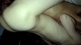 My skinny girlfriend gets my penis soaking wet in cowgirl and doggystyle POV, bent over for amateurs 😍💦