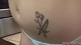 busty teen 18+ shoplifter spied fucking hidden cam for hardcore cumshot punishment