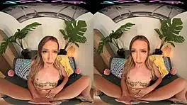 Vrallure gets wetter with toys in pov