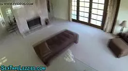 petite blonde lesbian babe in high definition reality pov scene with fingering