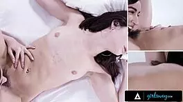 Emily Willis and Jane Wilde indulge in tantalizing oral delights on Girlsway.