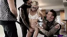 petite teen 18+ piper perri joins boyfriend's classmates for wild orgy