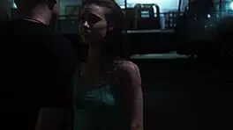 Young vixen Anya Olsen is tied up and doggystyled in public with bondage