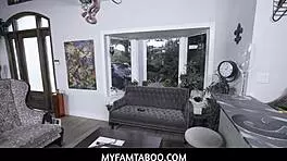 hazel heart enjoys a gentle lick from remi jones in a taboo session