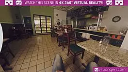 Vrbangers Com-Hot Teen Waitress Jill Kassidy Has Special Dish For Cock