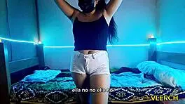 Deutsche Girl Tries Anonymous Threesome In Fishnets