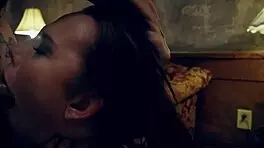 Very nice teen girl plays a chair bondage game with aidra fox