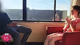 Does this shy teen want extreme face fucking and choking?