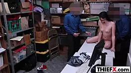 Burglar Gets Drilled with Big Cock for Theft Punishment