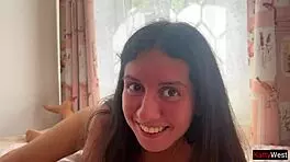 Tight Pussy Fucked Close Up in Homemade Teen 18+ POV Early Morning Scene