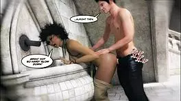 What makes this 3d comic legacy episode 38 so captivating with its anime and hentai style?