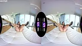 hey, wanna see this fully-clothed babe orgasm on the sofa?