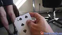 New petite teen gets her asshole pounded in pov