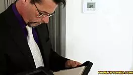 Jade Nile Blowjobs Burgling Stepdad