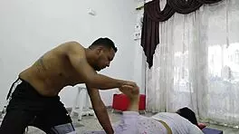 Want a massage? I asked, then we fucked wildly