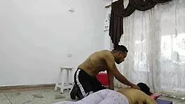 Want a massage? I asked, then we fucked wildly