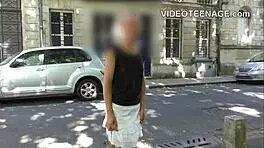 Blonde Teen Gives Blowjob In Her First Porn Casting Interview