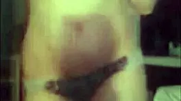 Teen dancing and sucking on dildo loop, so fun! 😍