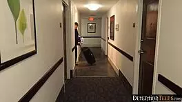 nasty teen 18+ makes a plan to go out and it works out with big cock blowjob pov sex