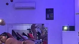 I take a Latin MILF to fuck at the motel when her husband isn't here. Does she get pleased?