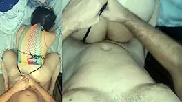 Pov - Huge Booty Amateur Raw Anal Pounding And Creampie