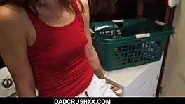 Fucking my step daughter in laundry room.