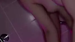 Unsatisfied gal squirts hard in homemade blowjob