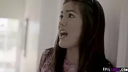 oh no, ohhhhh, teen wets herself, kendra spade pissing her pants, father-in-law watching