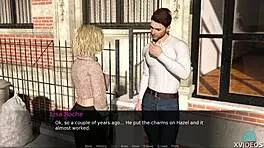 Kissing the blonde teen goddess brings back intense pleasure and horny roleplay emotions