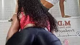 Feel The Passion In Sexy Ass War Dance