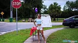 Teen Alicia Reign Feels Intense Pleasure As Tattooed Guy Nade Nasty Drills Her Hard.