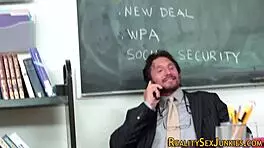 real teen 18+ face covered in spunk after wild hardcore session