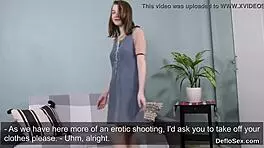 Bold Girl Masturbates Tight Kitty Until Cumming Hard