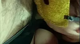 after school, i give my friend a blowjob, and he takes advantage by deepthroating me hard