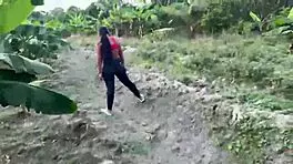 Peasant girl picks flowers, gets fucked in forest by caretaker. 🌸🍆