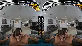 Metal Mouth Teen Laya Rae Fucked Hard VR