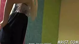 barefaced cuckold slut sucks old man's cock in hardcore amateur scene