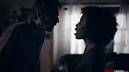 Ebony Model Relishes Intense Hardcore Session with Photographer