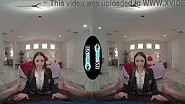 Cute Redhead Gets Creamed By Fat Cock In Vr Porn