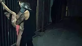 Hot domination with female muscle bondage, guys making passes at girls 💪🔗