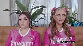 i watch the soccer trainer make the chicks squirt with his big cock after training